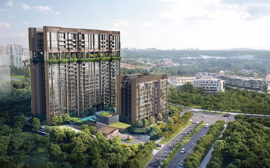 Lentoria — TID's lower-density, 99-year leasehold development in the Lentor Hills cluster, a short walk from Lentor MRT.
