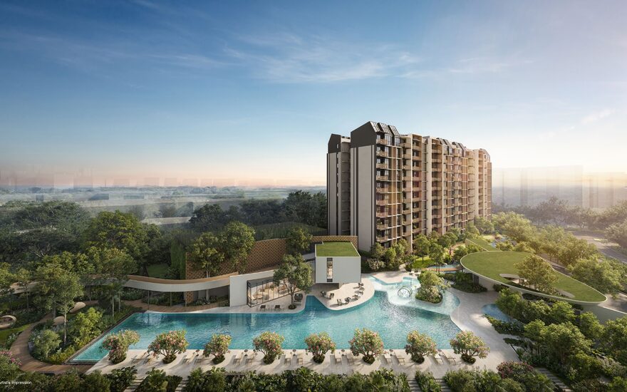 Norwood Grand — CDL's 348-unit development on Champions Way, the first private condominium launched in Woodlands in over a decade, a four-minute walk from Woodlands South MRT.