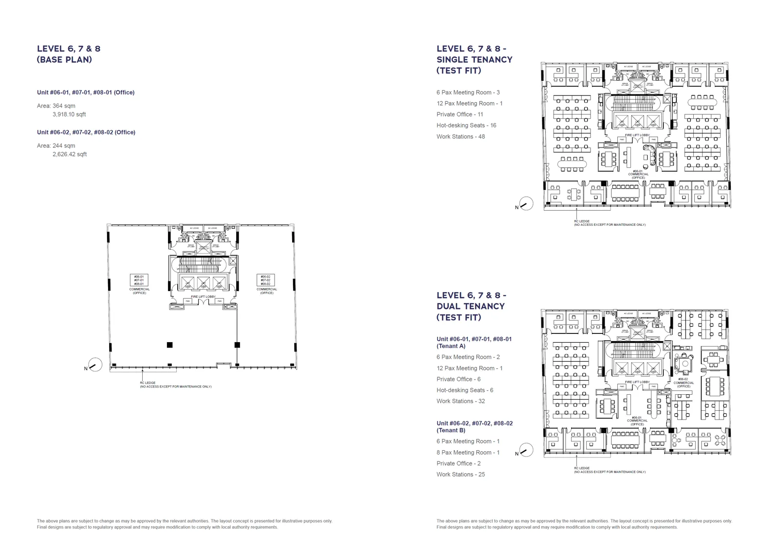 Cecil Place floor plan, type L6: Office