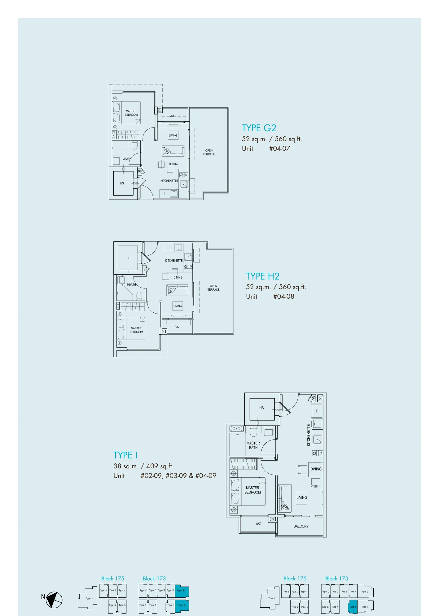 Ocean Front Suites floor plan, type G2: 2-Bedroom, 560 sq ft
