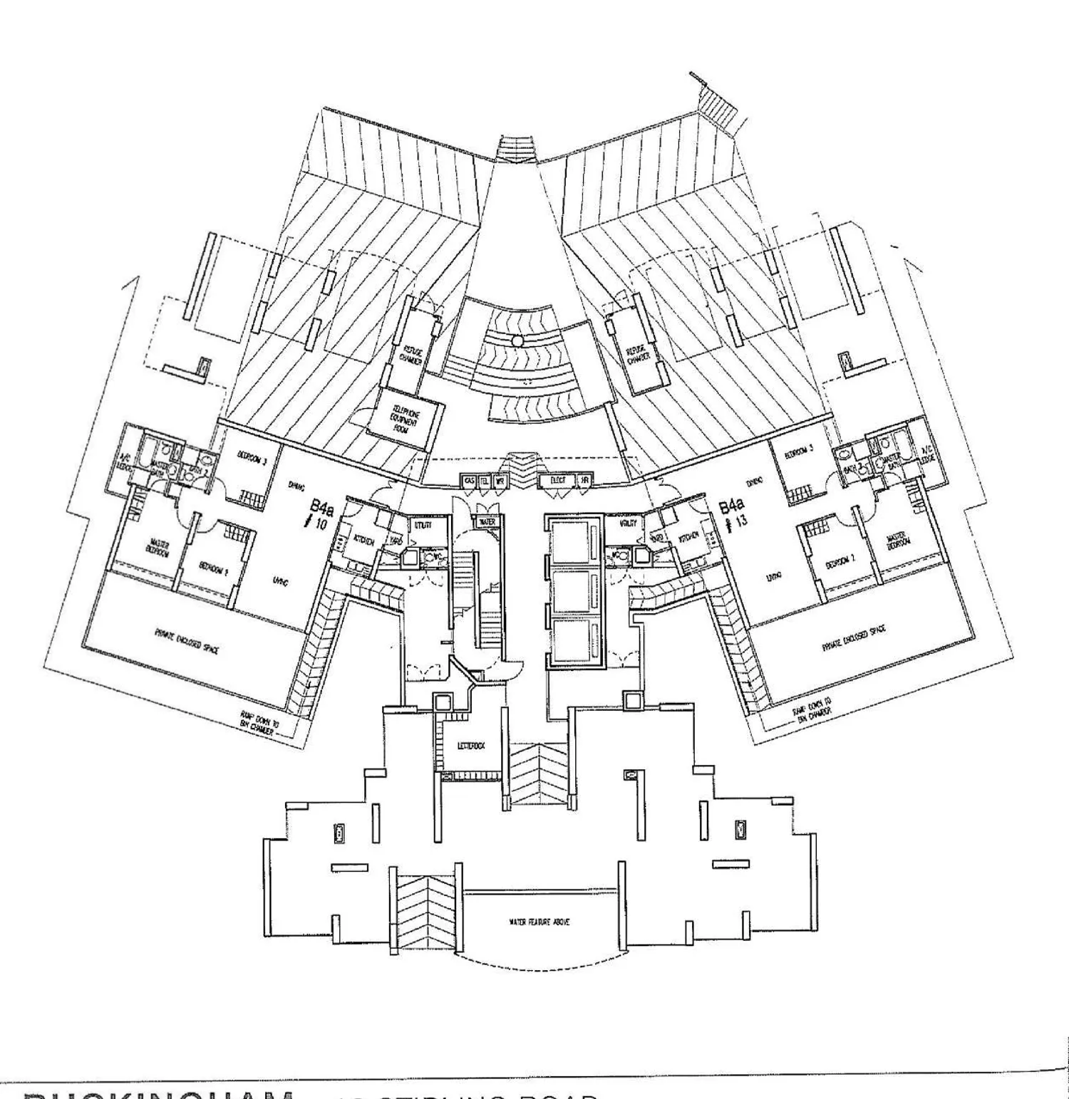 Queens floor plan, type B4a: 3-Bedroom + Utility, 1,625 sq ft