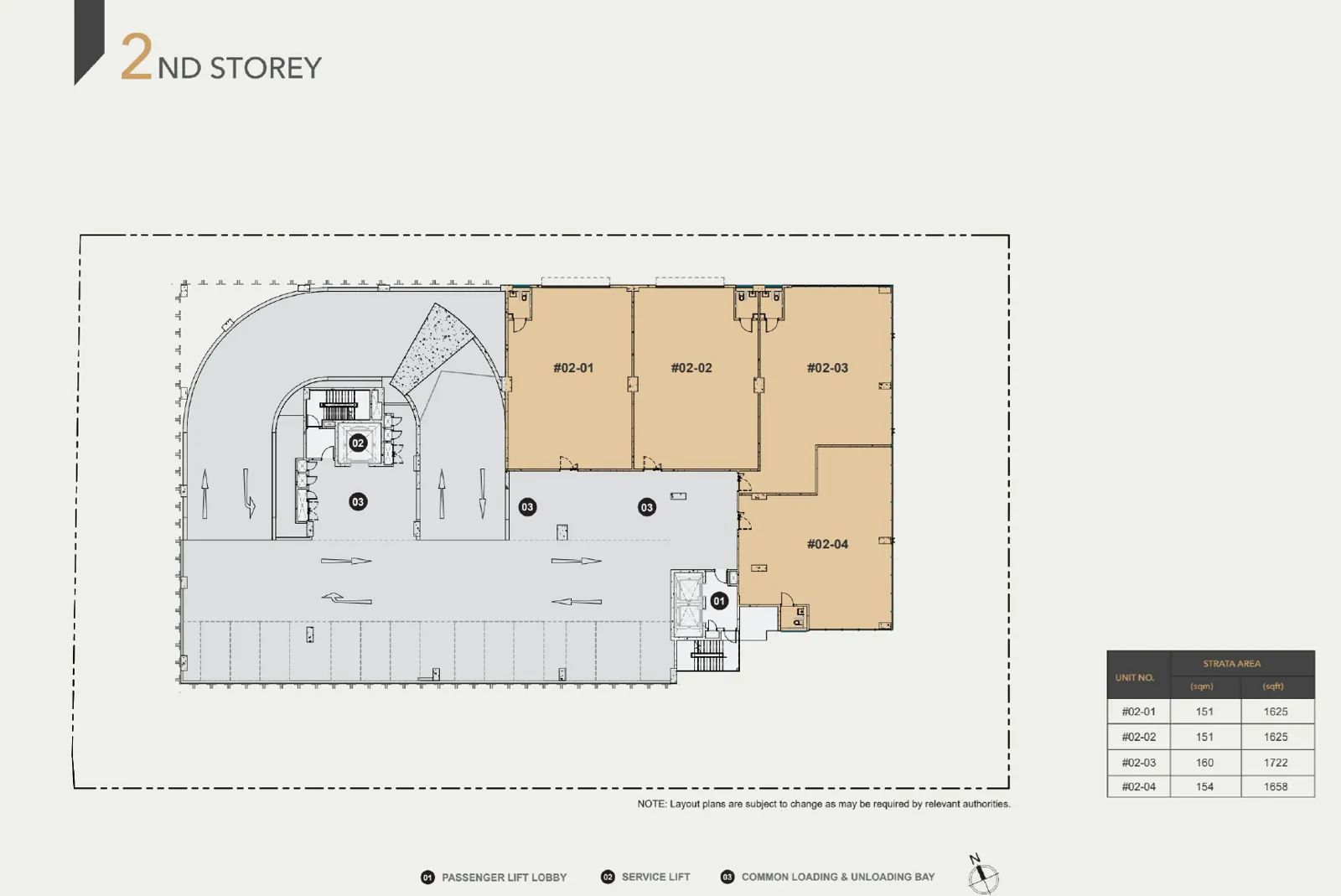 Space Nova floor plan, type S2: Unit 1,625-1,744 sq ft, 1,625 sq ft